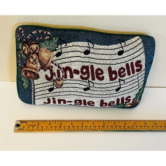 Jin-gle Bells Holiday Decoration Accent Pillow - Picture 3 of 7